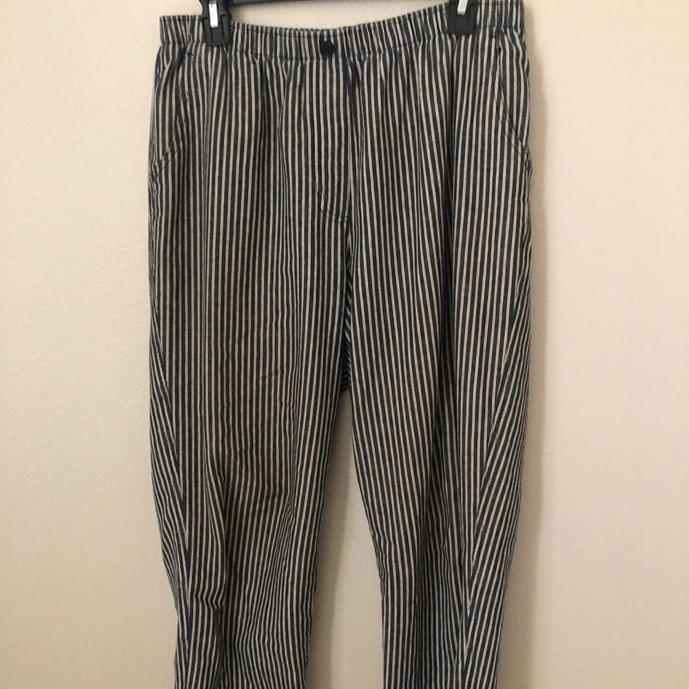 Vintage pinstriped pants